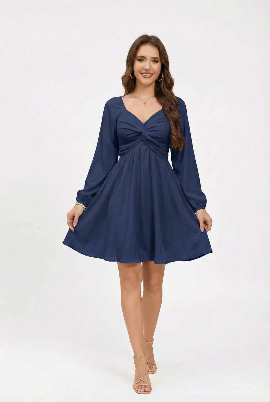 Florboom Women's Sweetheart Knot Front Dress
