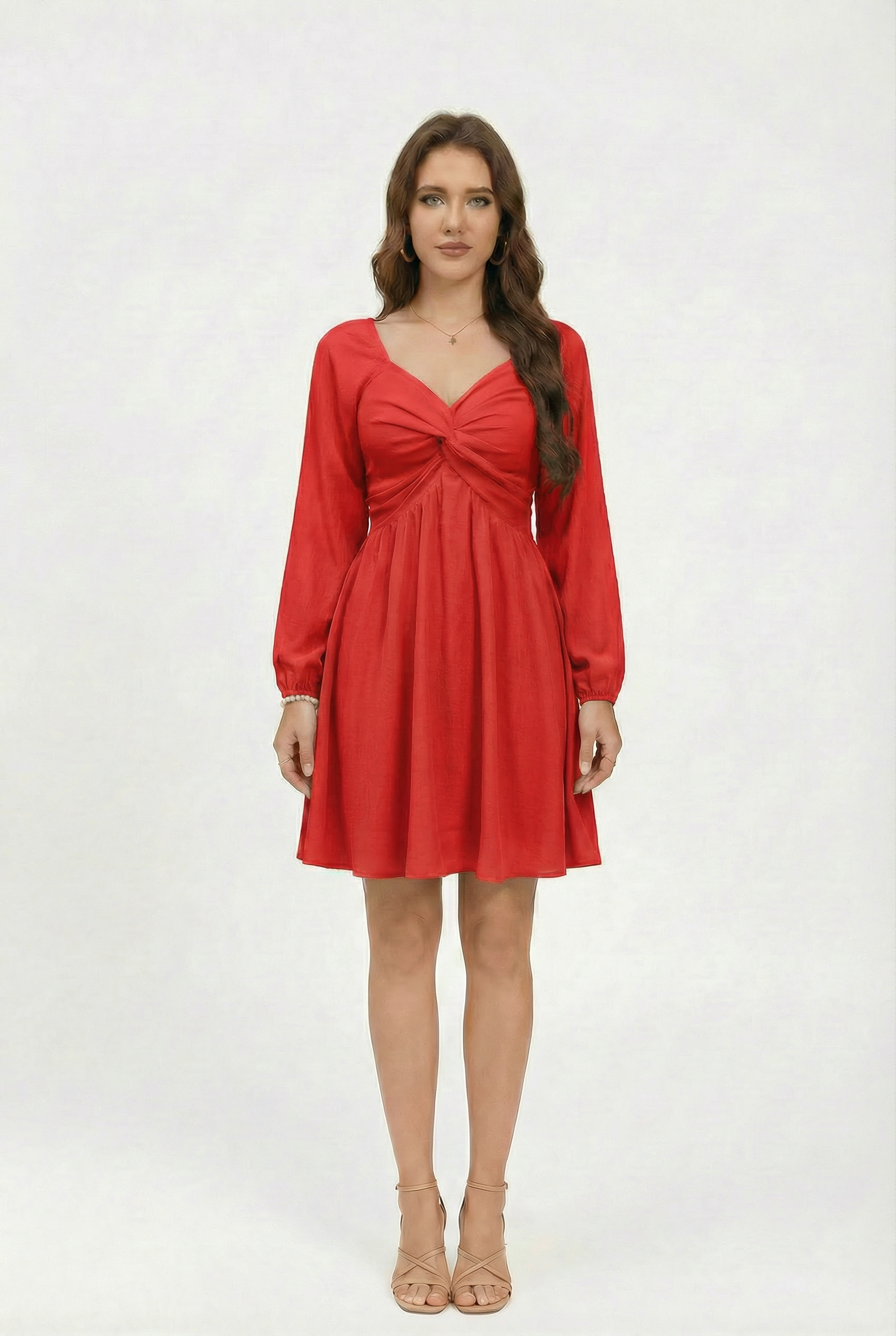 Florboom Women's Sweetheart Knot Front Dress