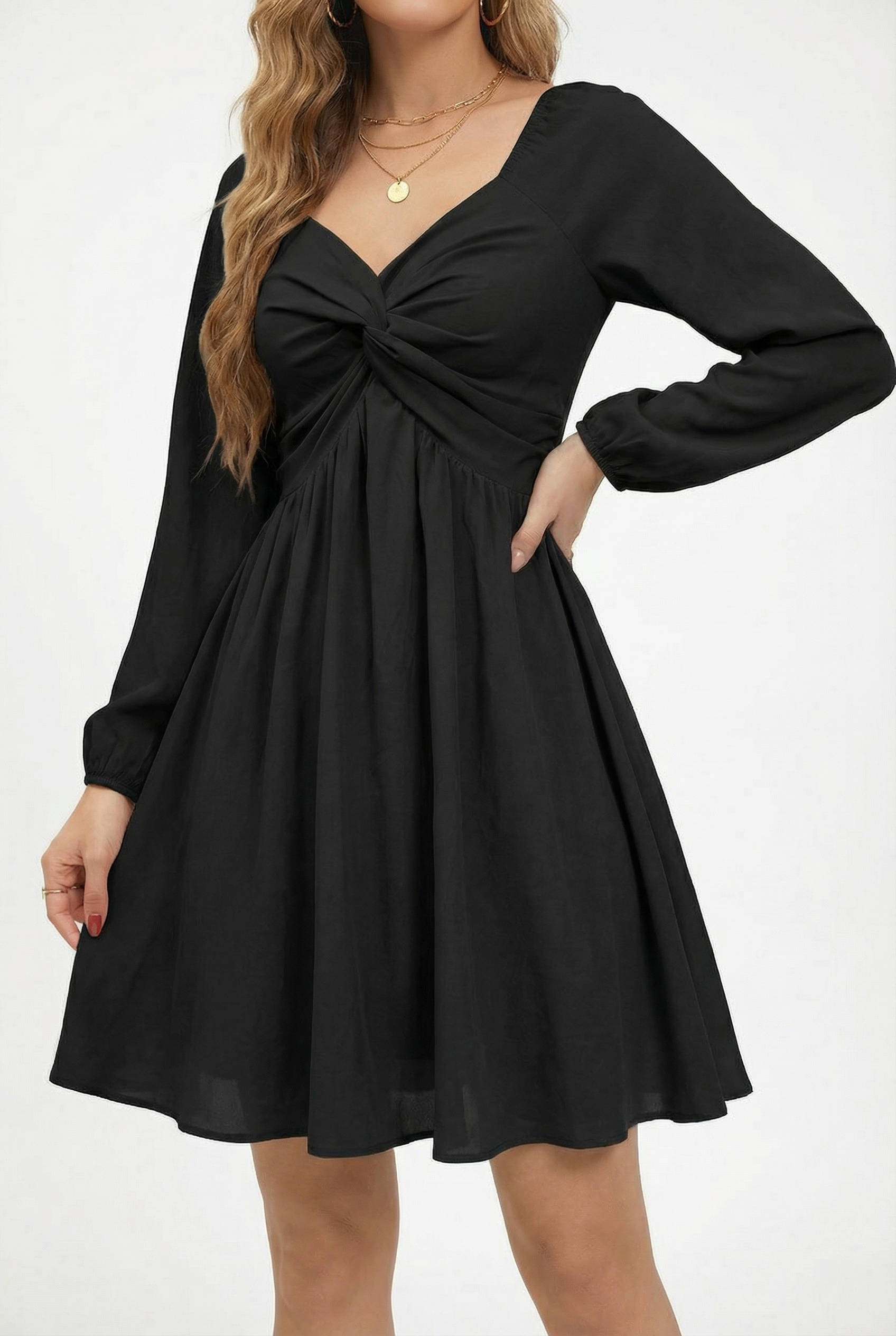 Florboom Women's Sweetheart Knot Front Dress