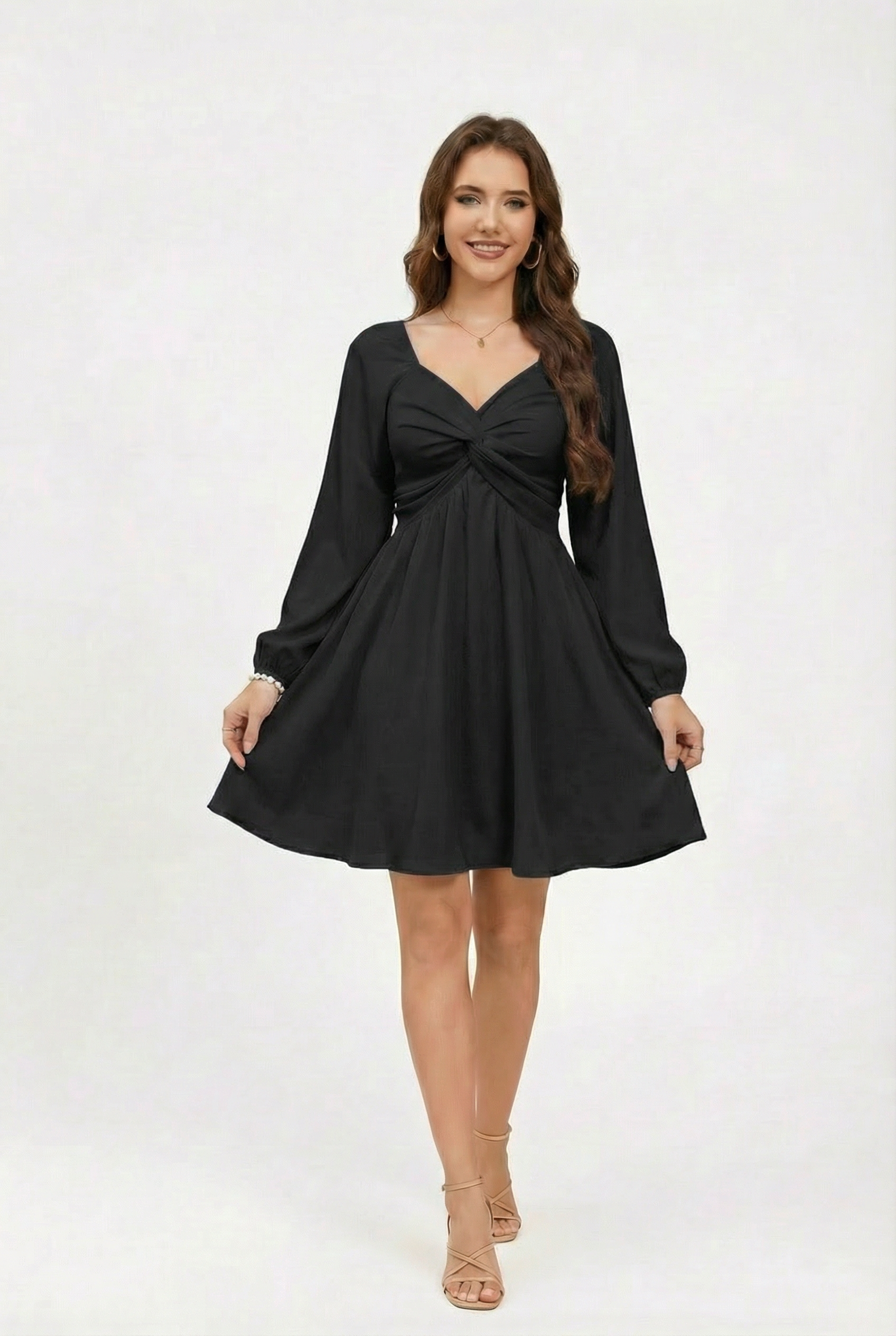 Florboom Women's Sweetheart Knot Front Dress