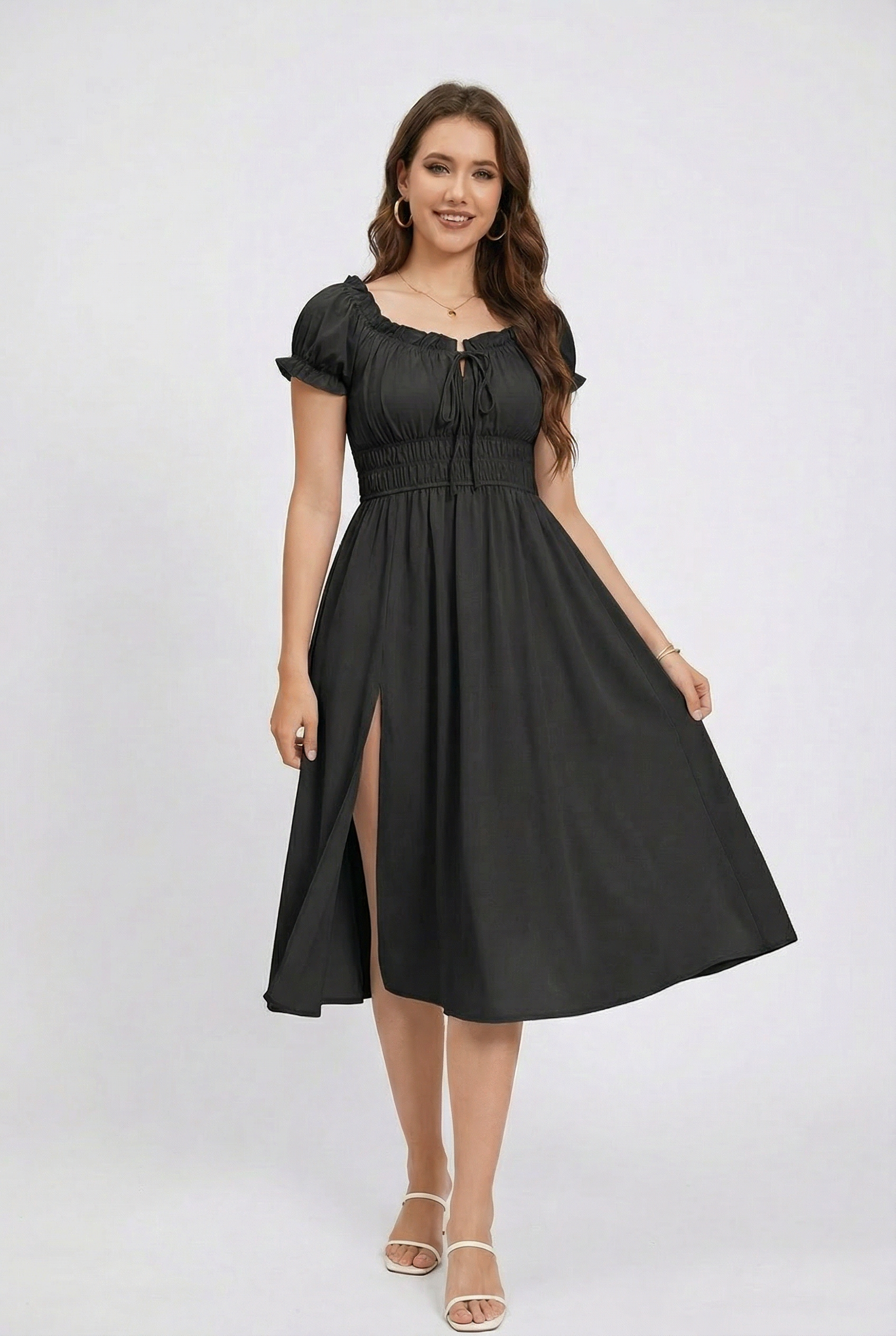Florboom Women's Off Shoulder Midi Dress