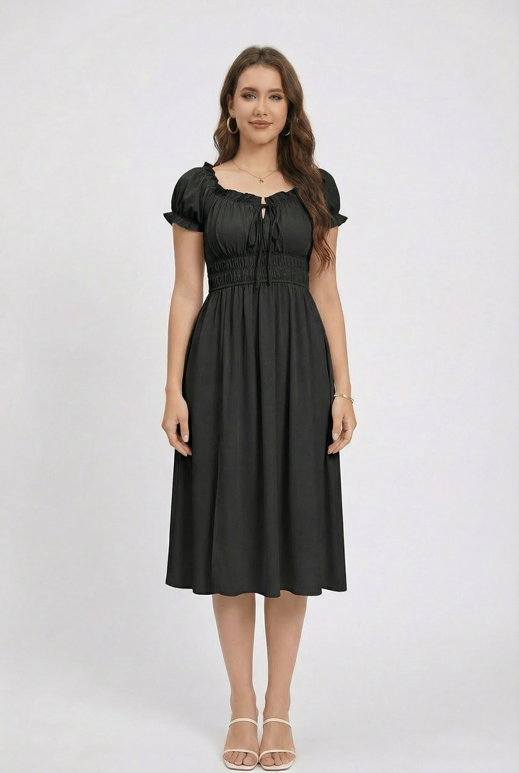 Florboom Women's Off Shoulder Midi Dress