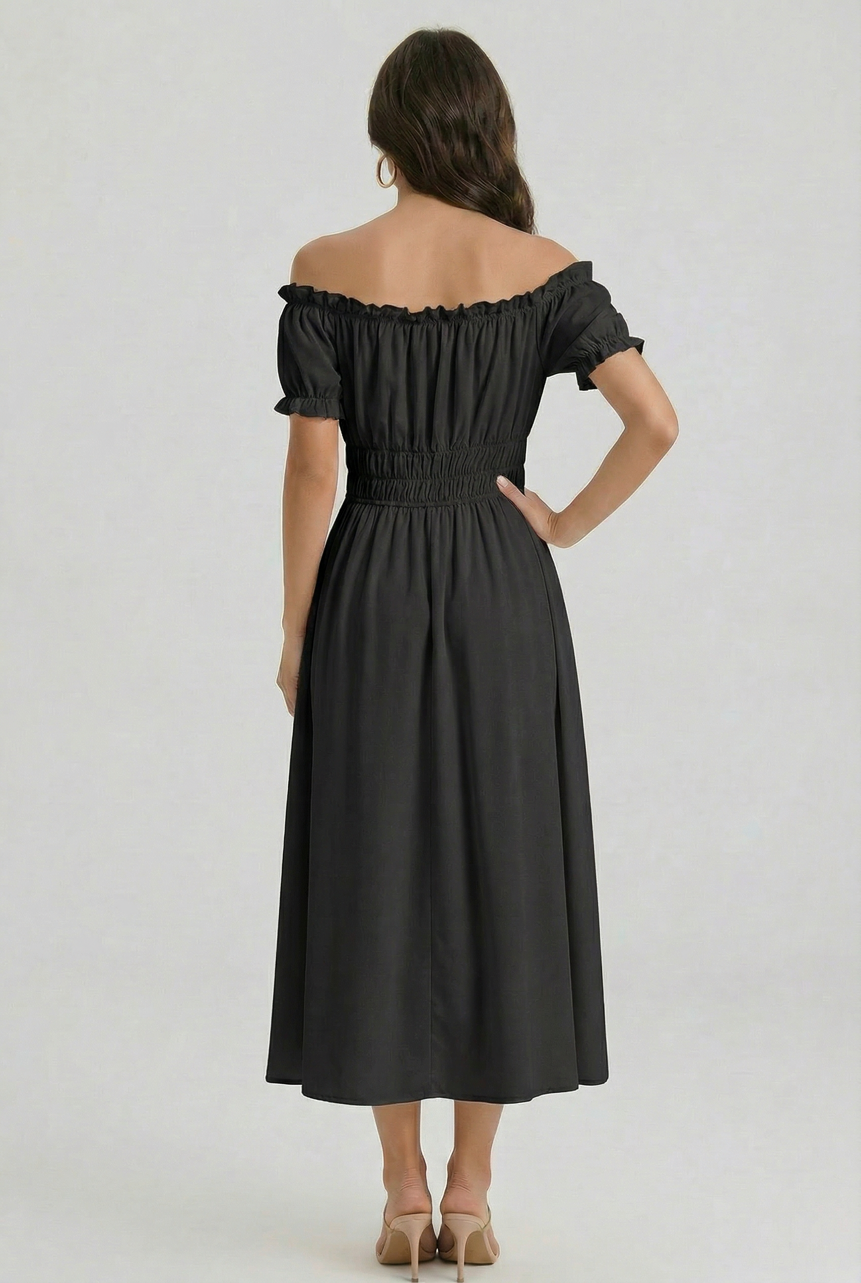 Florboom Women's Off Shoulder Midi Dress