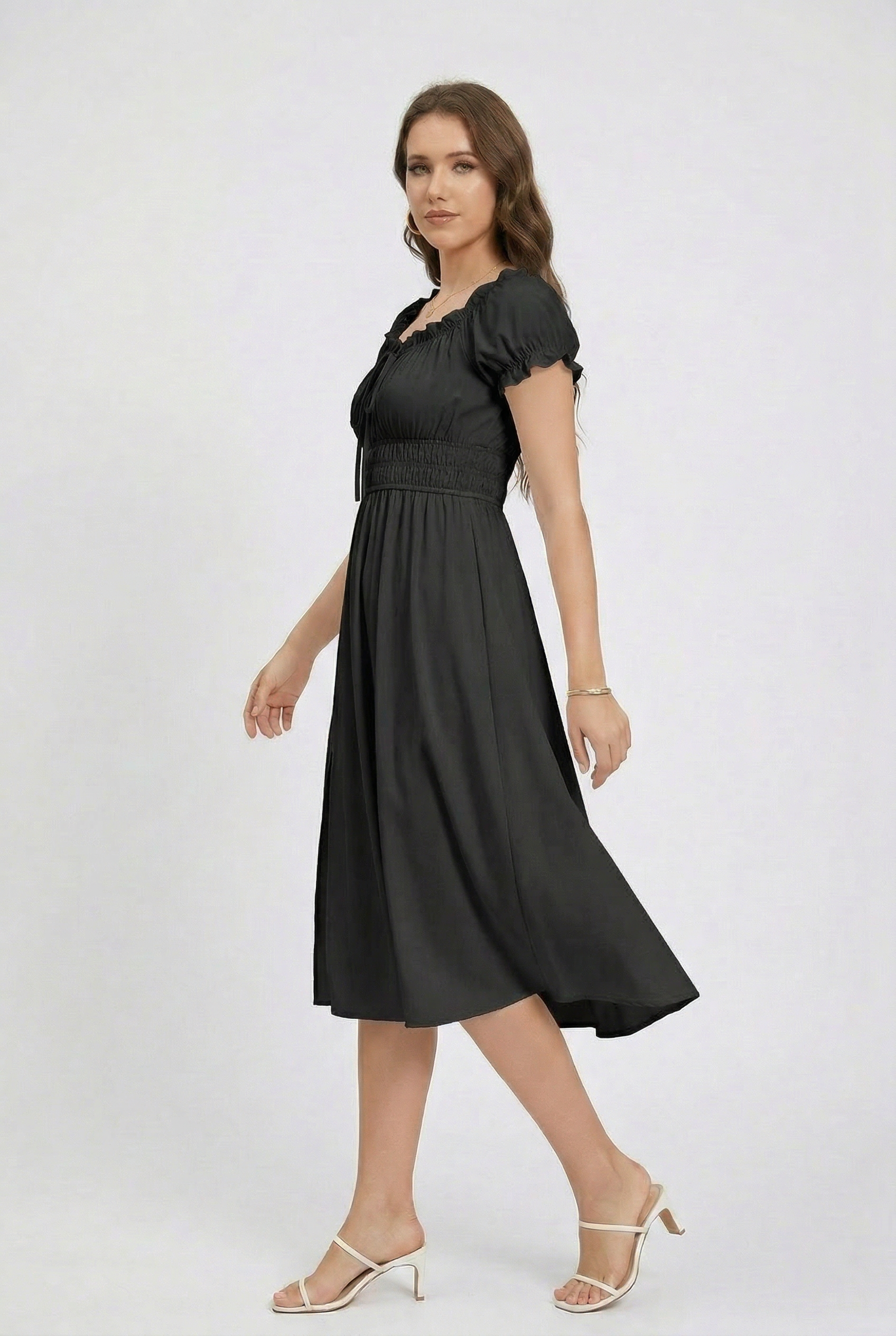 Florboom Women's Off Shoulder Midi Dress