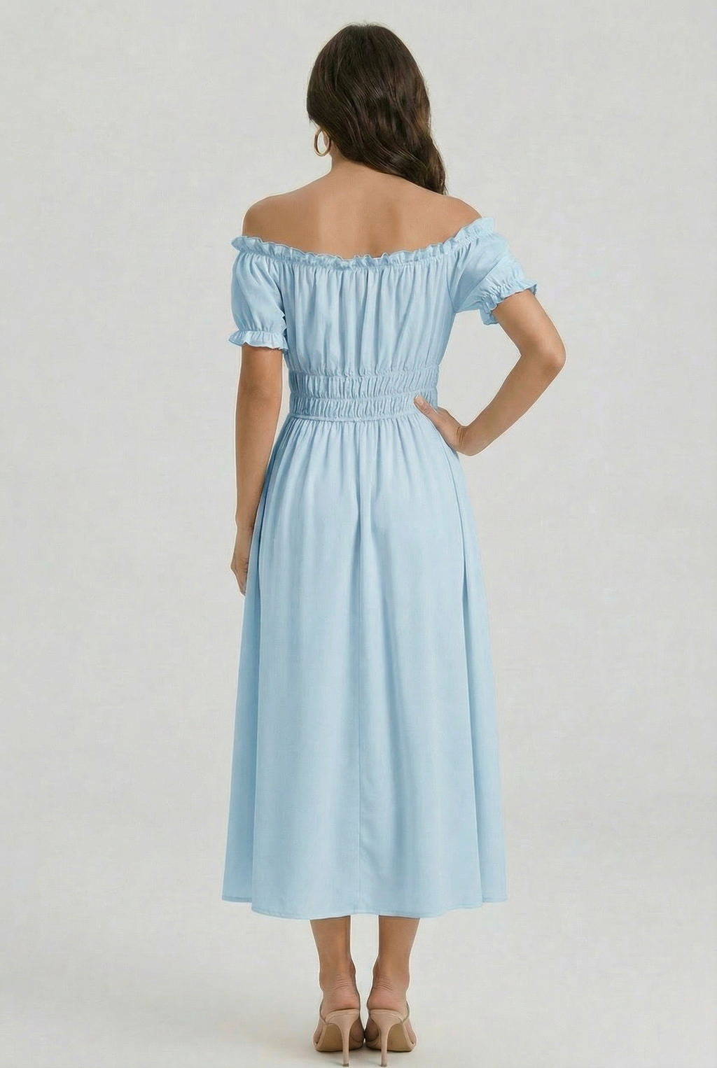 Florboom Women's Off Shoulder Midi Dress