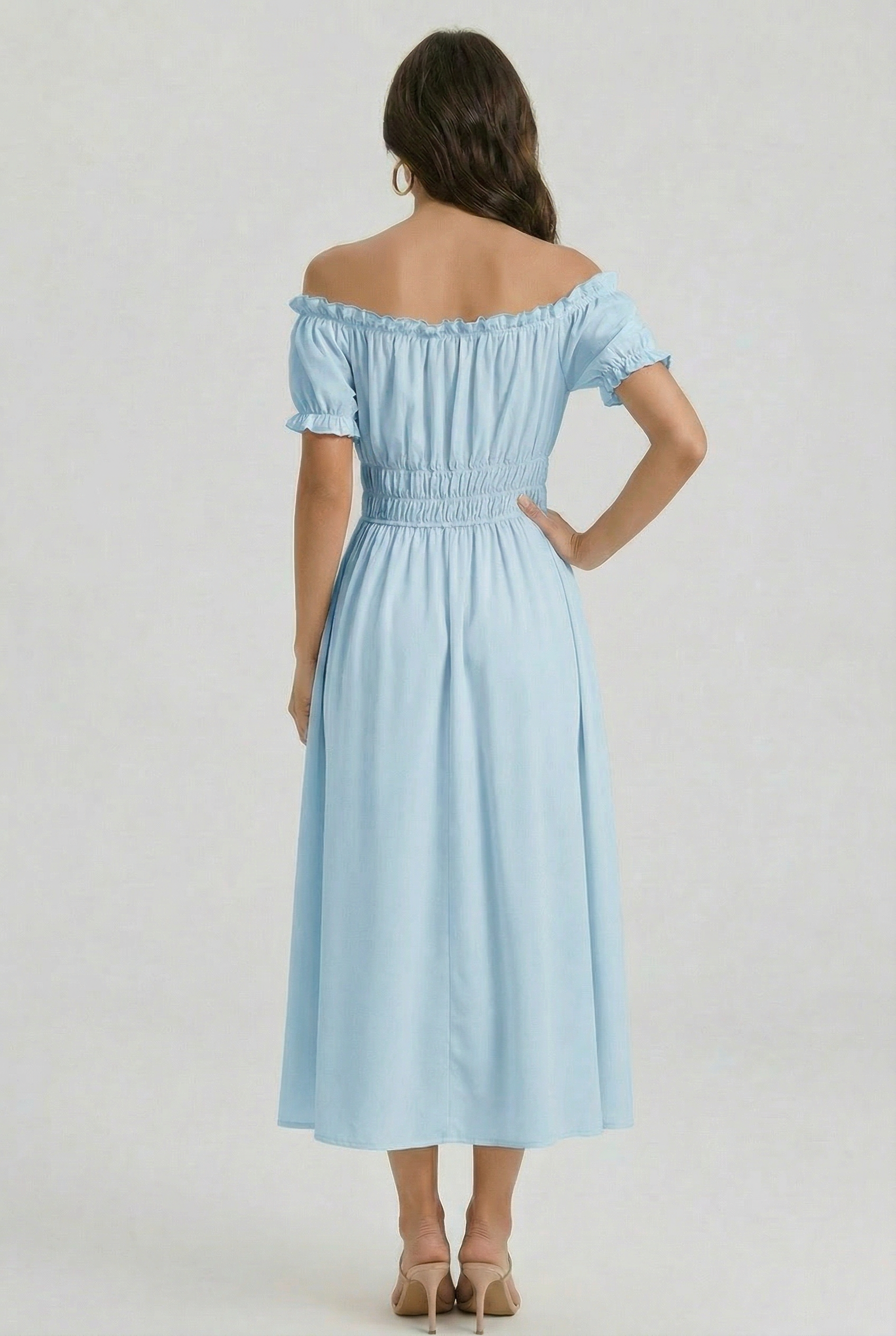 Florboom Women's Off Shoulder Midi Dress