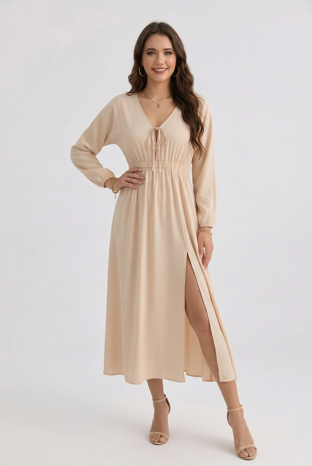 Florboom Women's Off Shoulder Midi Dress Summer Boho Casual Dress with Pockets