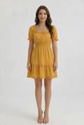 Florboom Women's 2026 Summer Boho Puff Sleeve Dresses
