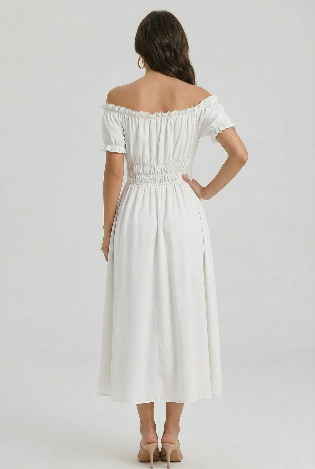 Florboom Women's Off Shoulder Midi Dress