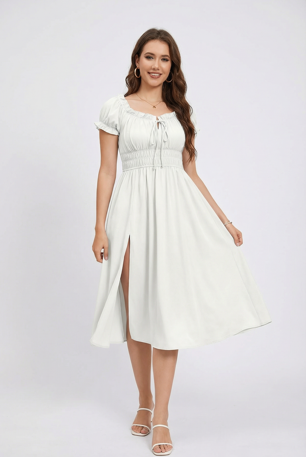 Florboom Women's Off Shoulder Midi Dress